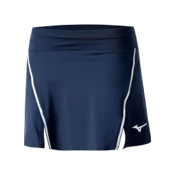 Best Sale Hex Rect Skirt Women - Dark Blue, White Skirts
