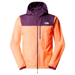 Clearance Higher Run Wind Running Jacket Men - Orange, Violet Running Clothing