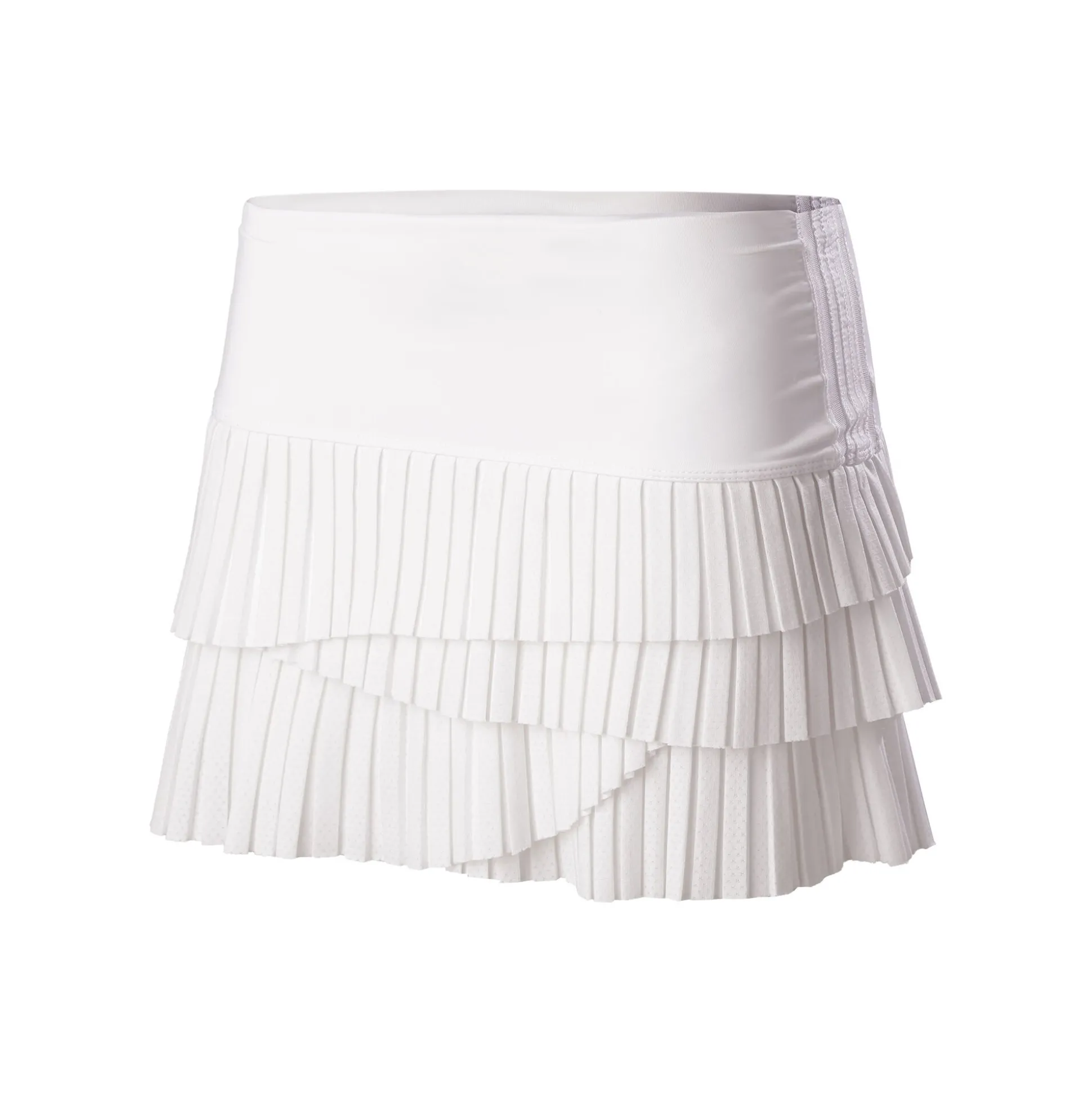 New Hi-Pleated Scallop Skirt Women - Skirts