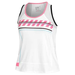 Clearance Hit The Line Tank Top Women - White, Multicoloured Tops