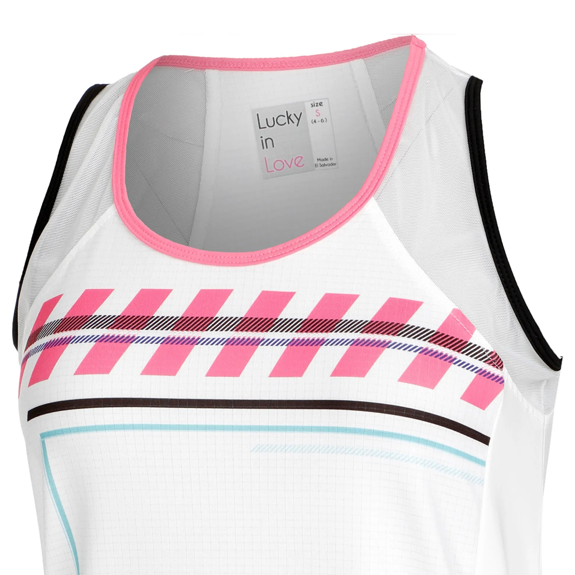 Clearance Hit The Line Tank Top Women - White, Multicoloured Tops
