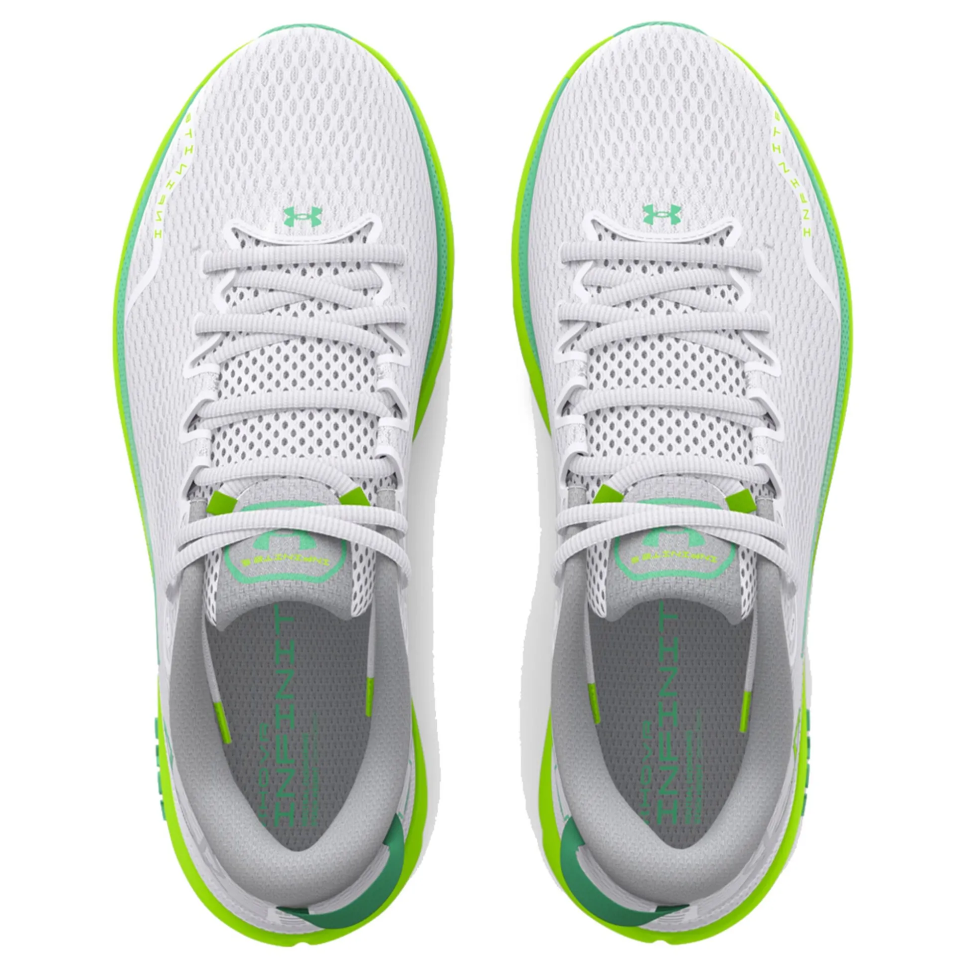 Cheap HOVR Infinite 5 Neutral Running Shoe Women - White, Light Green Running Shoes