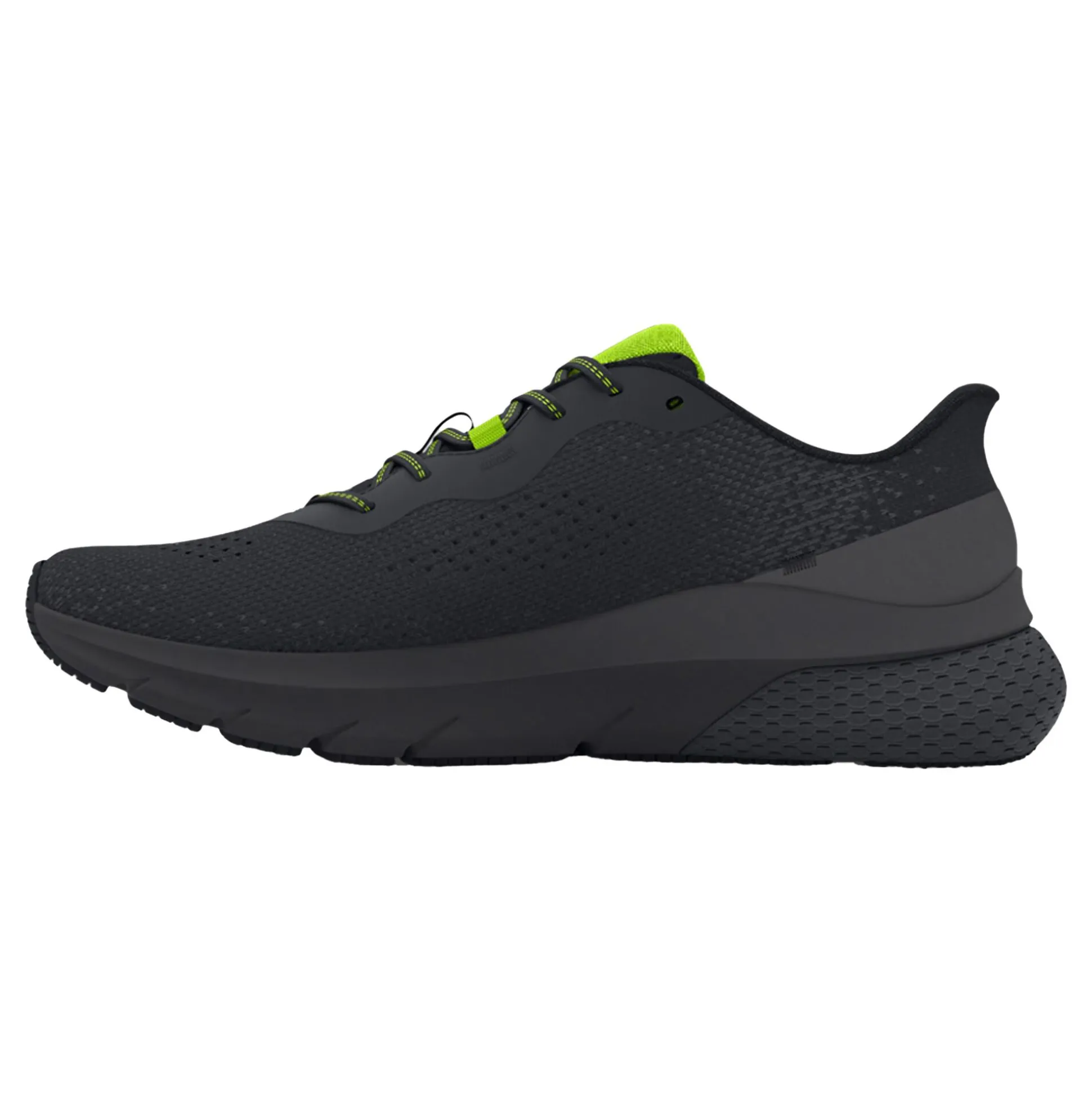 Best Sale HOVR Turbulence 2 Neutral Running Shoe Boys - Black, Yellow Running Shoes