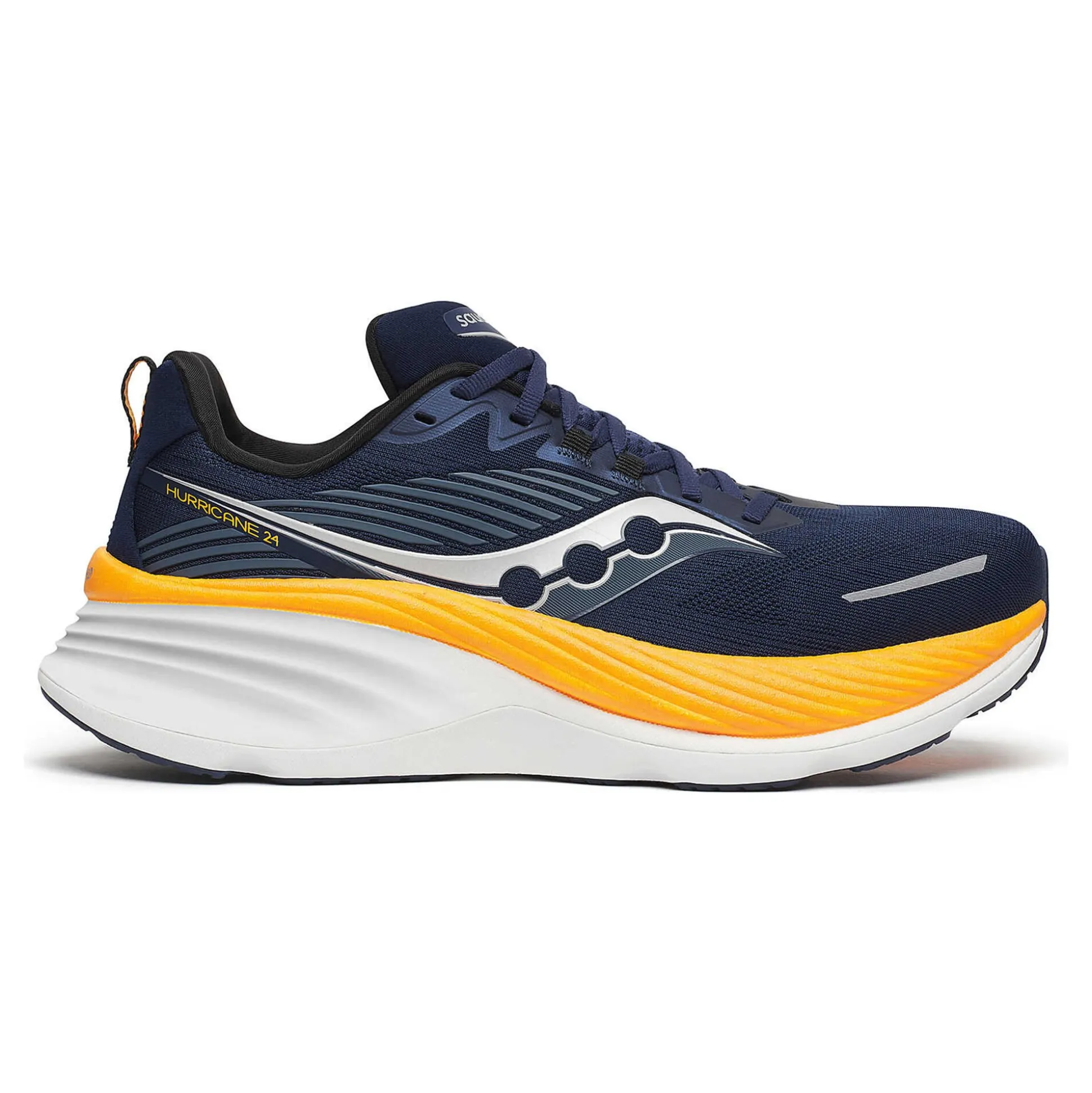 Flash Sale Hurricane 24 Stability Running Shoe Men - Dark Blue, Orange Running Shoes