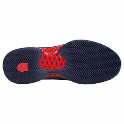 New Hypercourt Express 2 Clay Court Shoe Men - Dark Blue, Red Clay Court Shoes