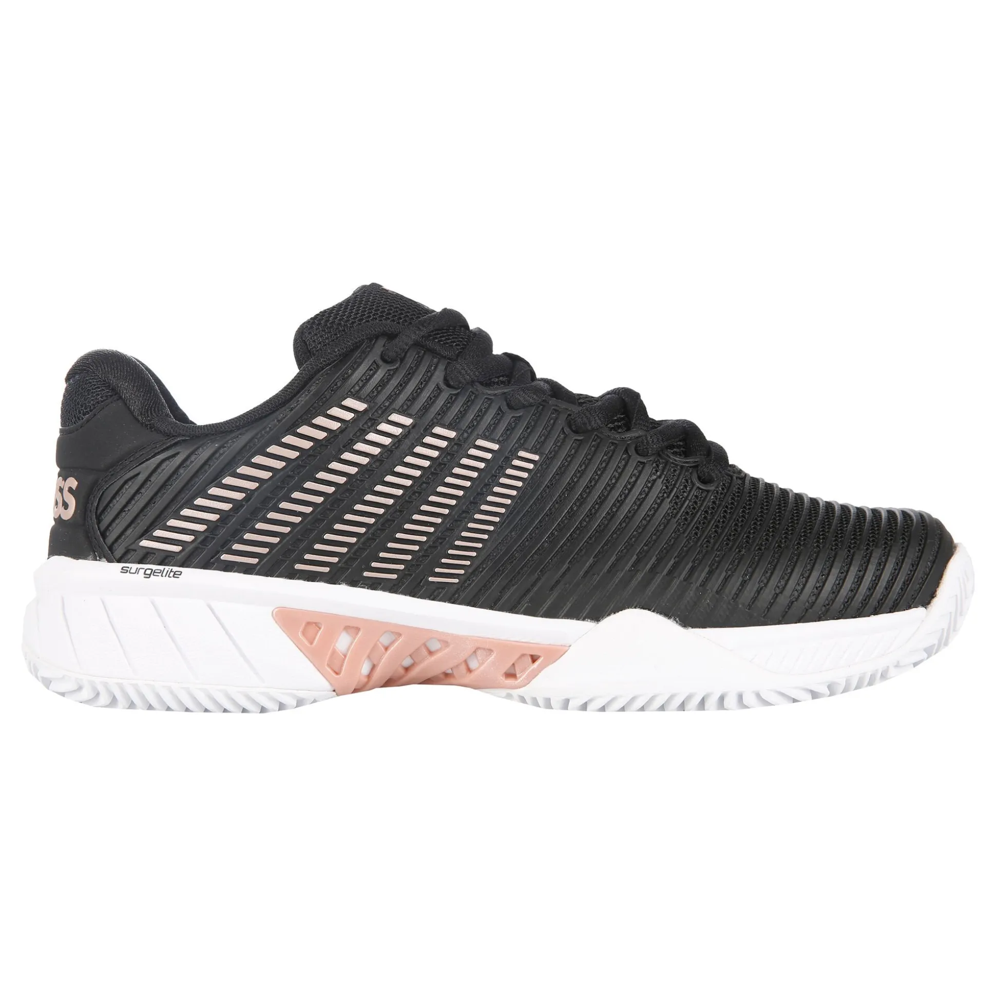 Cheap Hypercourt Express 2 Clay Court Shoe Women - Black, Gold Clay Court Shoes