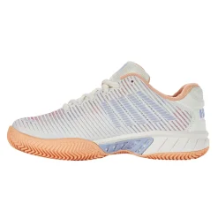 Store Hypercourt Express 2 CLAY Clay Court Shoe Women - White, Apricot Clay Court Shoes