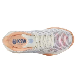 Store Hypercourt Express 2 CLAY Clay Court Shoe Women - White, Apricot Clay Court Shoes