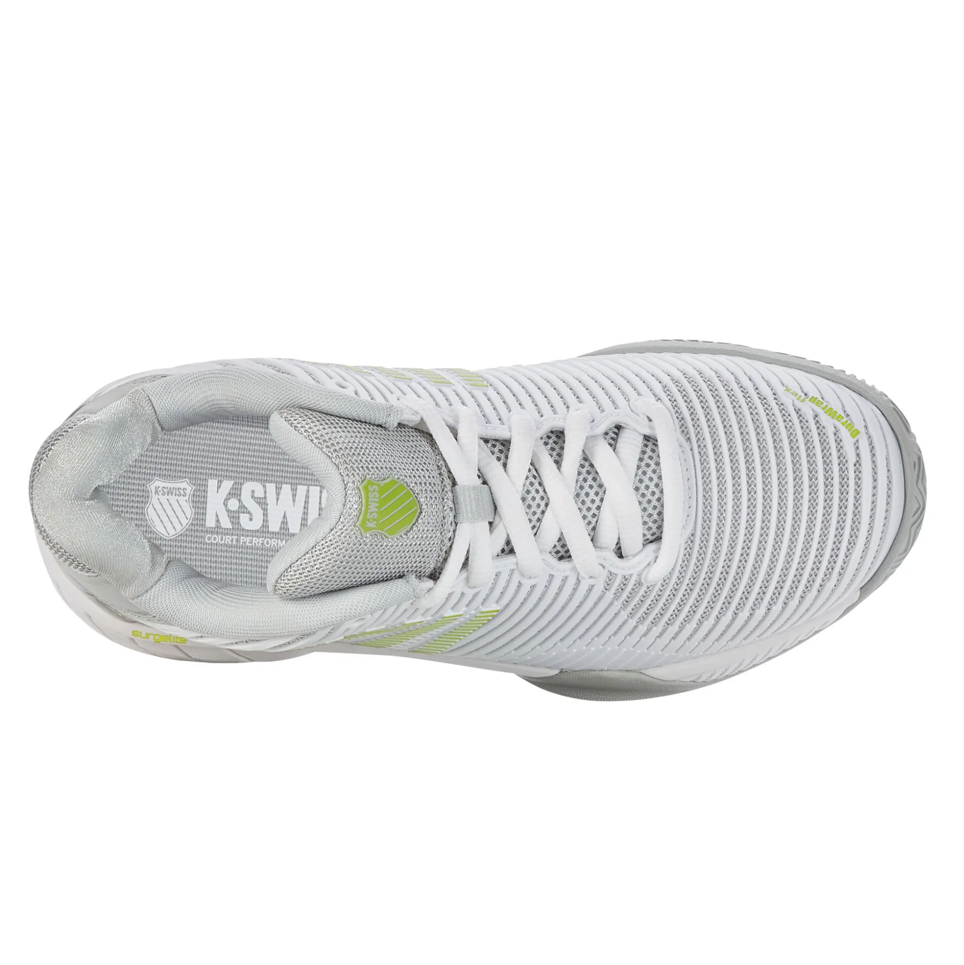 Store Hypercourt Express 2 CLAY Clay Court Shoe Women - White, Lightgrey Clay Court Shoes