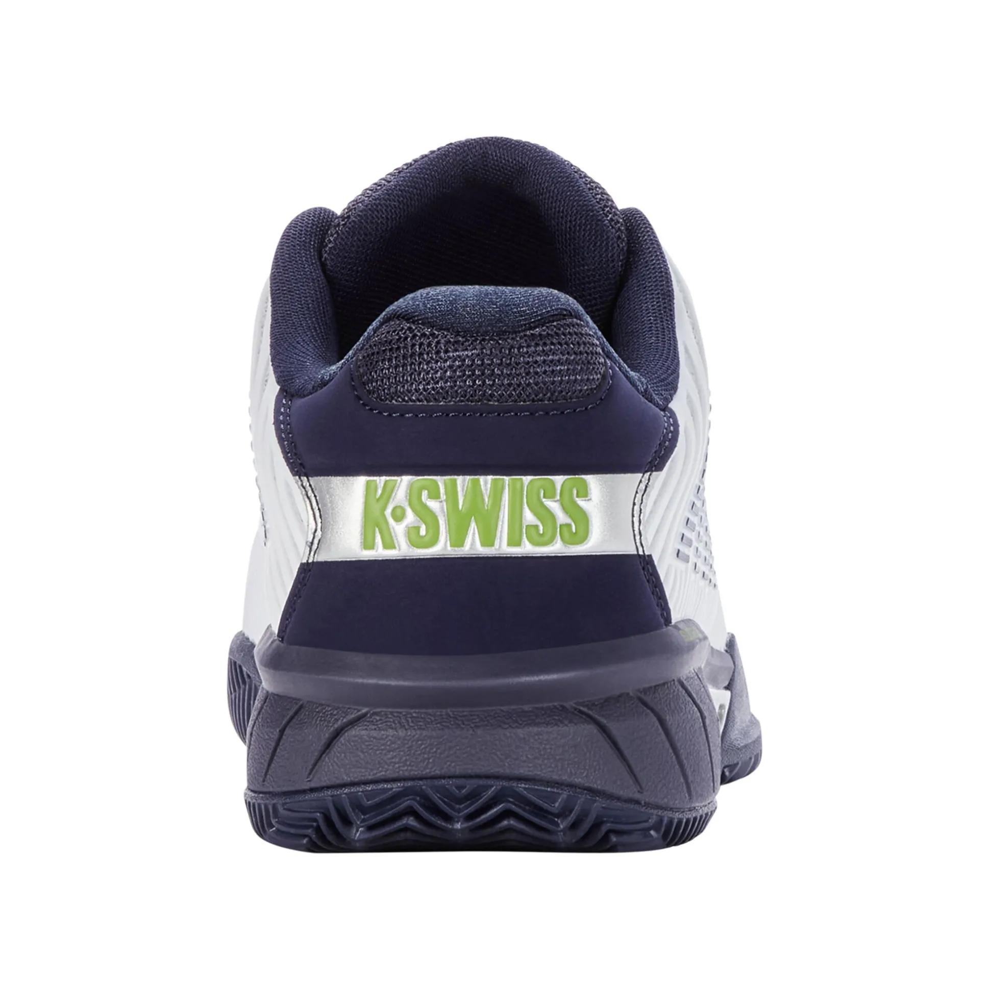 Hot Hypercourt Express 2 Clay Court Shoe Men - White, Dark Blue Clay Court Shoes