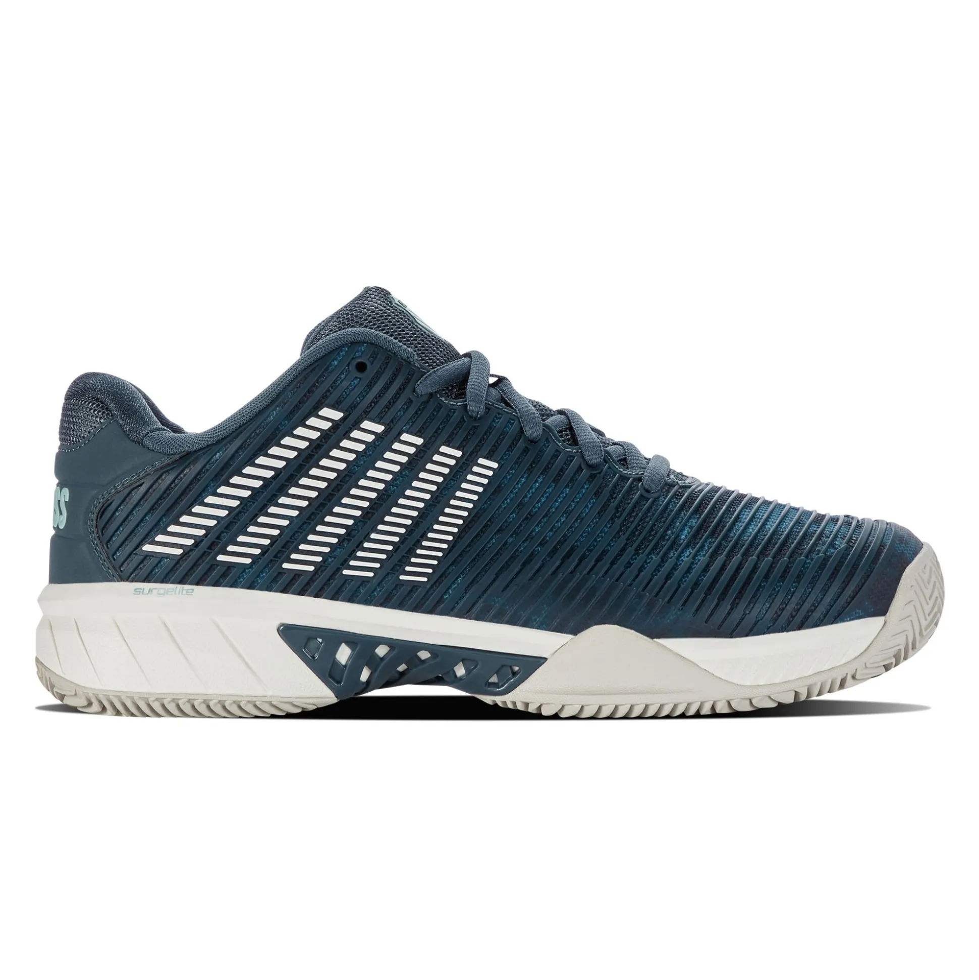 Hot Hypercourt Express 2 Clay Court Shoe Men - Petrol, White Clay Court Shoes