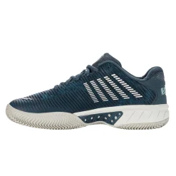 Hot Hypercourt Express 2 Clay Court Shoe Men - Petrol, White Clay Court Shoes