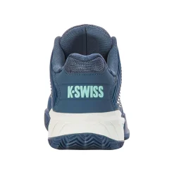 Cheap Hypercourt Express 2 Clay Court Shoe Kids - Petrol, White Clay Court Shoes