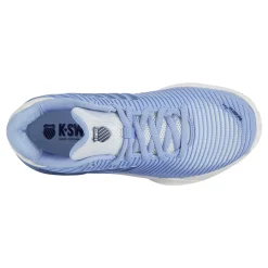 New Hypercourt Express 2 Clay Court Shoe Women - Light Blue, White Clay Court Shoes