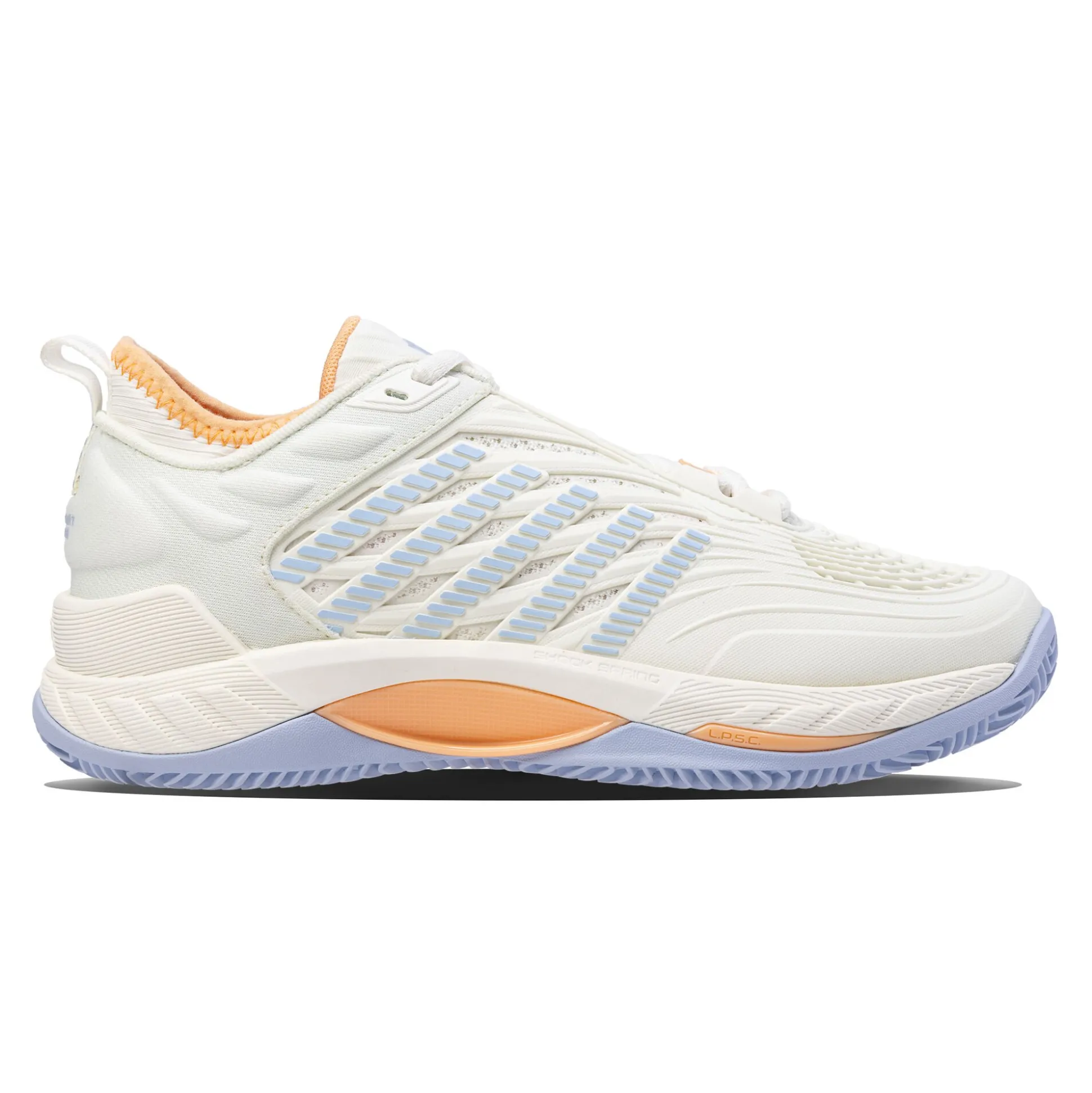Store Hypercourt Supreme 2 CLAY Clay Court Shoe Women - White, Apricot Clay Court Shoes