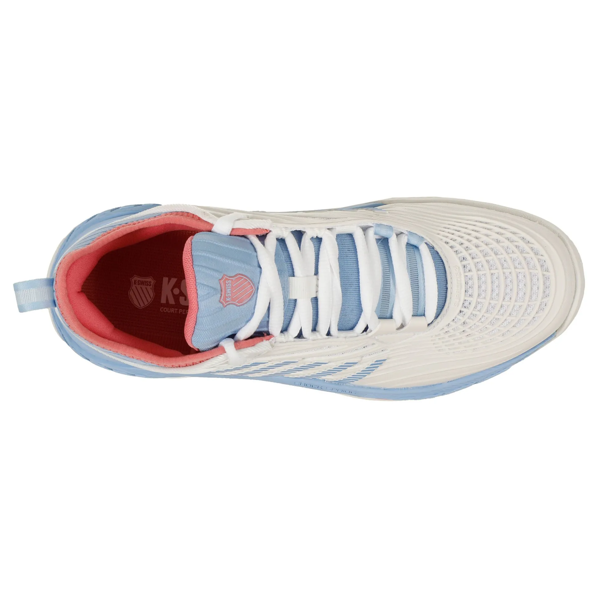 Outlet Hypercourt Supreme 2 CLAY Clay Court Shoe Women - White, Violet Clay Court Shoes