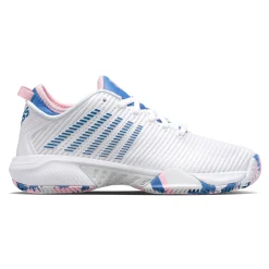 Cheap Hypercourt Supreme Clay Court Shoe Women - White, Blue Clay Court Shoes