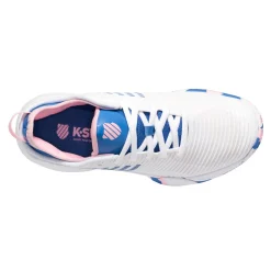Cheap Hypercourt Supreme Clay Court Shoe Women - White, Blue Clay Court Shoes