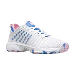 Cheap Hypercourt Supreme Clay Court Shoe Women - White, Blue Clay Court Shoes