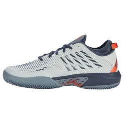 Shop Hypercourt Supreme Clay Court Shoe Men - Lightgrey, Blue-gray Clay Court Shoes