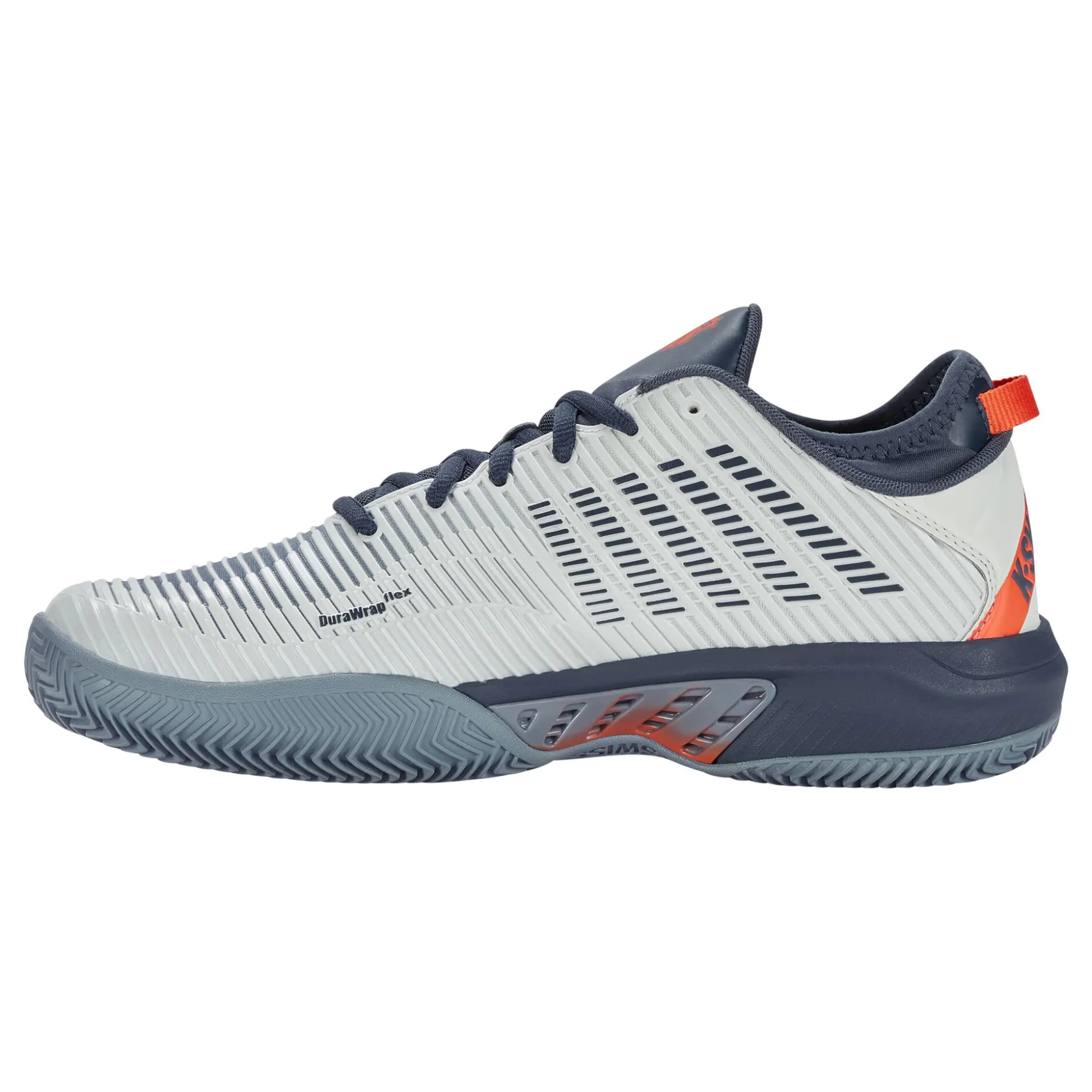 Shop Hypercourt Supreme Clay Court Shoe Men - Lightgrey, Blue-gray Clay Court Shoes