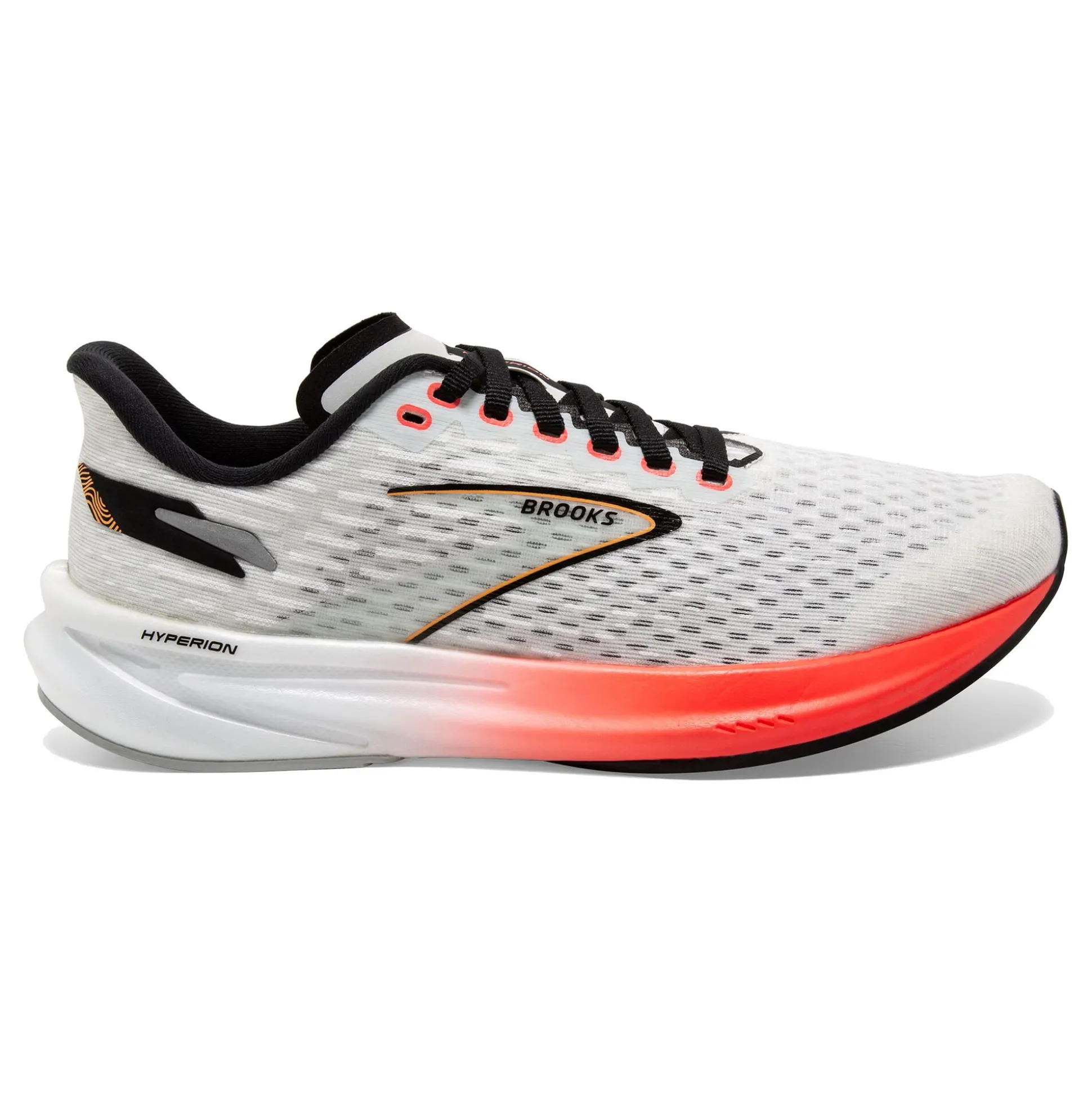Shop Hyperion Competition Running Shoe Women - White, Orange Running Shoes