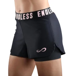 Best Sale Iconic Tech Shorts Women - Black, Pink Shorts