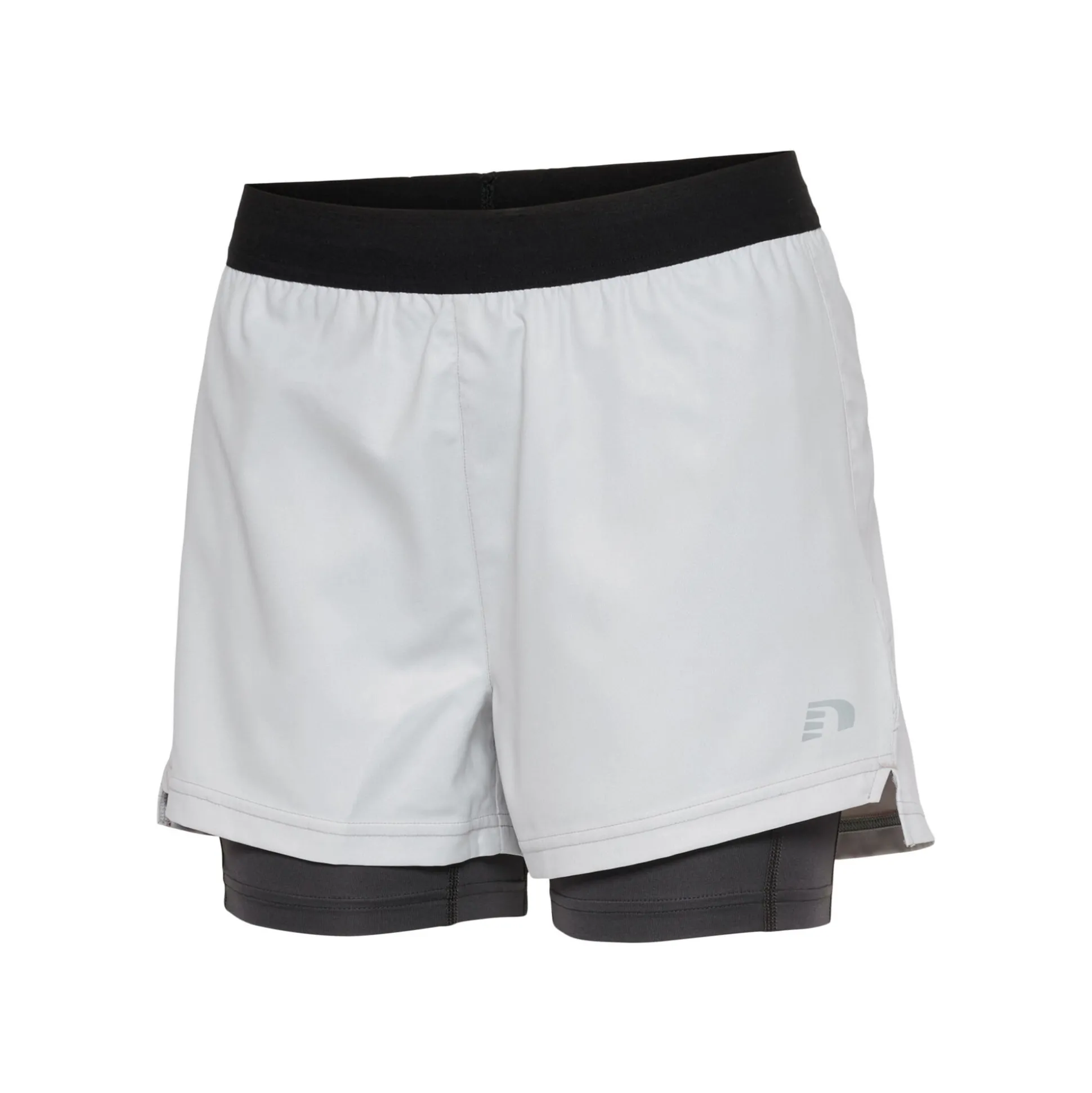 Outlet 2in1 Shorts Women - White, Black Running Clothing|Shorts
