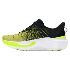Shop Infinite Elite Neutral Running Shoe Men - Black, Yellow Running Shoes