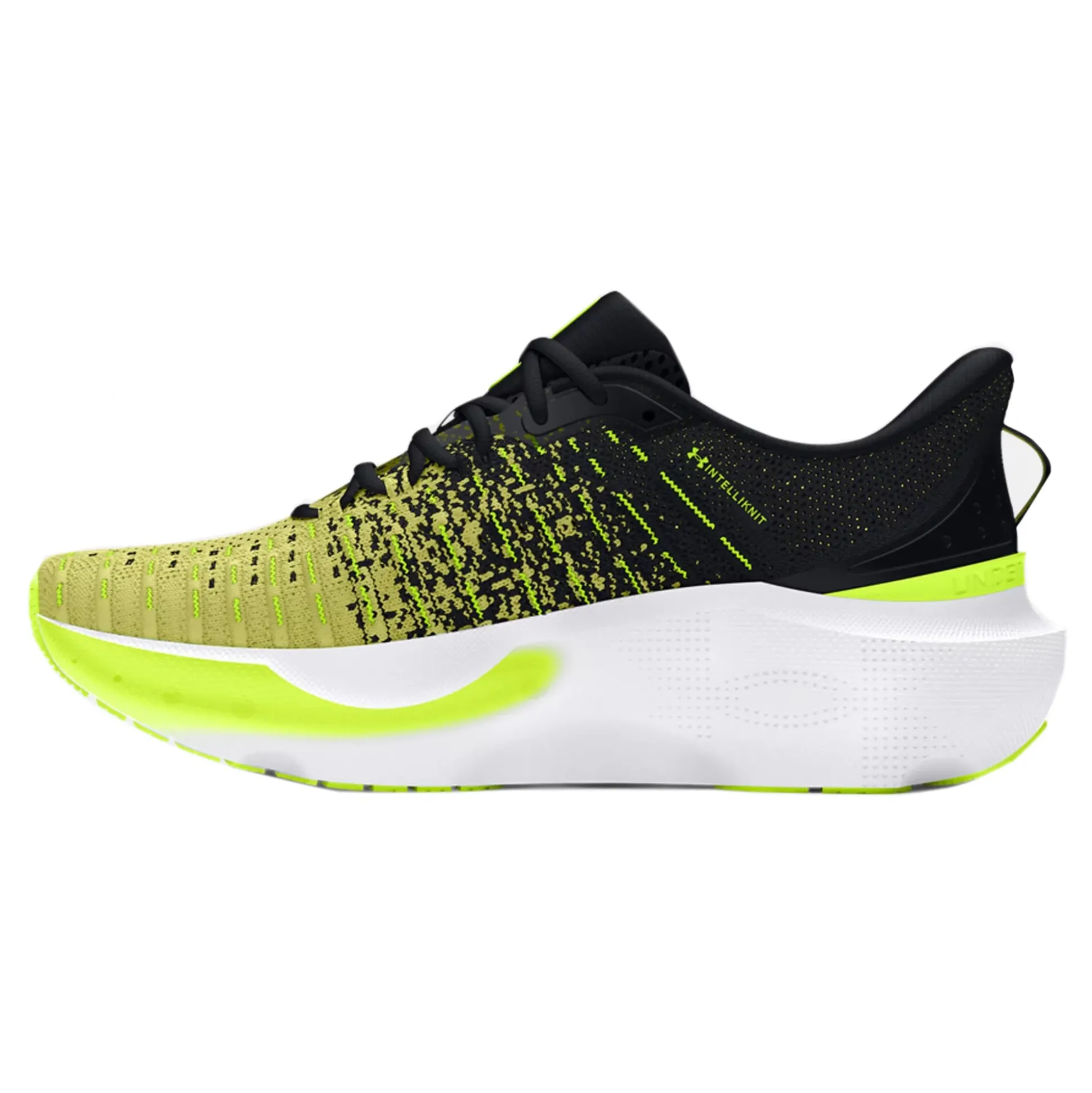 Shop Infinite Elite Neutral Running Shoe Men - Black, Yellow Running Shoes