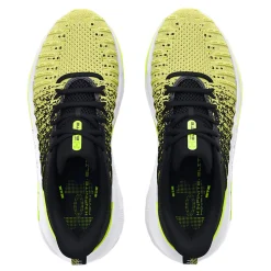 Shop Infinite Elite Neutral Running Shoe Men - Black, Yellow Running Shoes