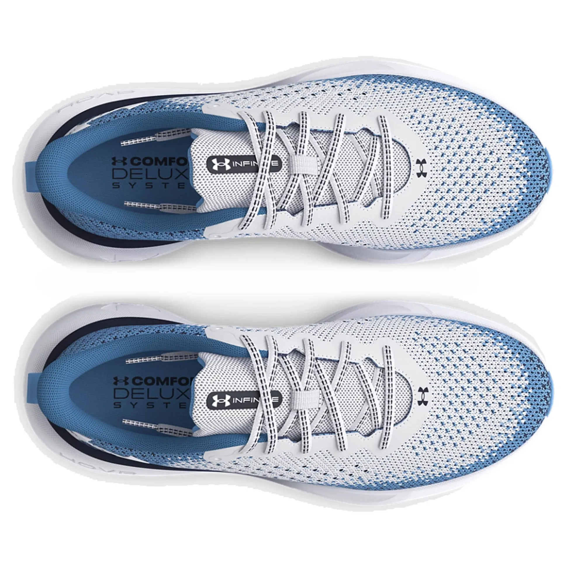 Shop Infinite Neutral Running Shoe Men - White, Blue Running Shoes