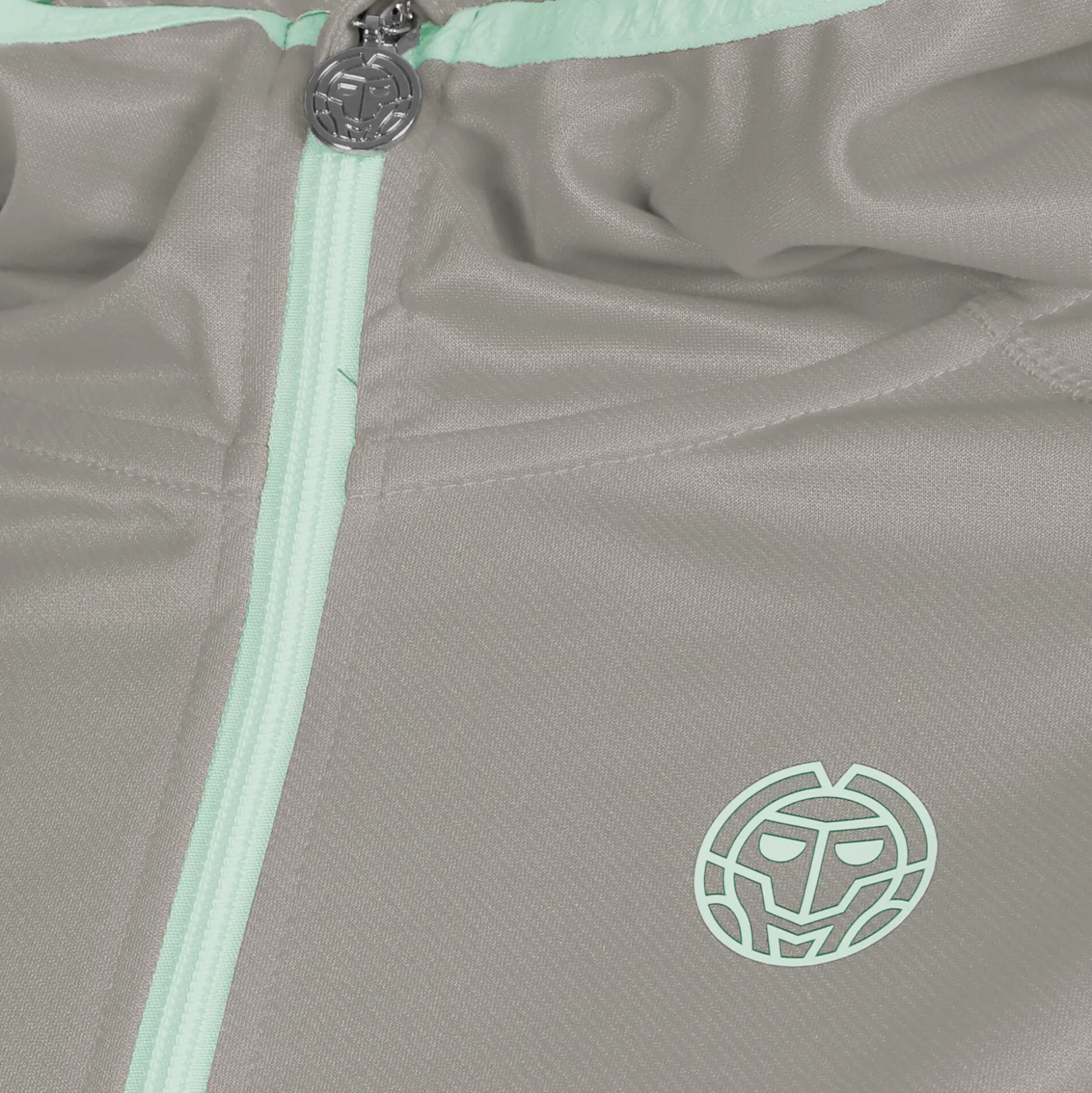Shop Inga Tech Training Jacket Women - Grey, Mint Jackets