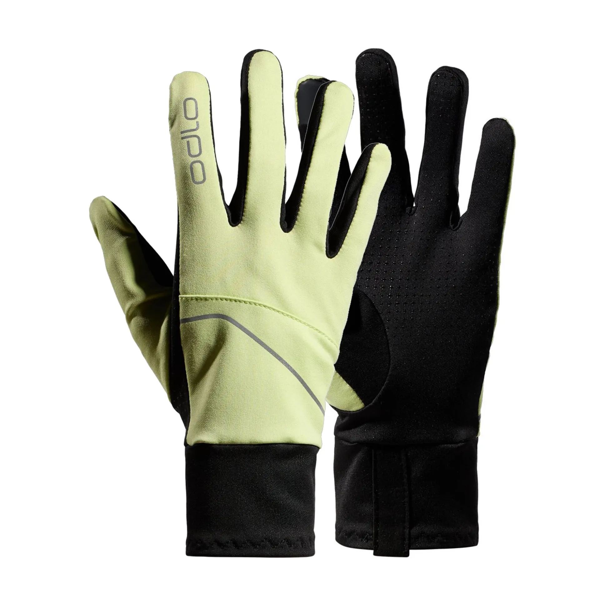 New Intensity Safety Light Running Gloves - Running Clothing