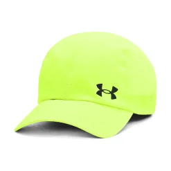 New Iso-Chill Launch Adj Cap Men - Neon Yellow, Black Accessories|Running Clothing