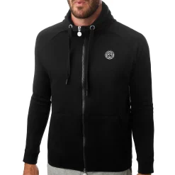 Shop Jamol Tech Training Jacket Men - Black, White Jackets