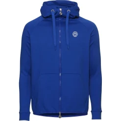 Shop Jamol Tech Training Jacket Men - Blue, White Jackets