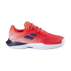 New Jet Mach 3 CLAY Clay Court Shoe Kids - Orange, White Clay Court Shoes
