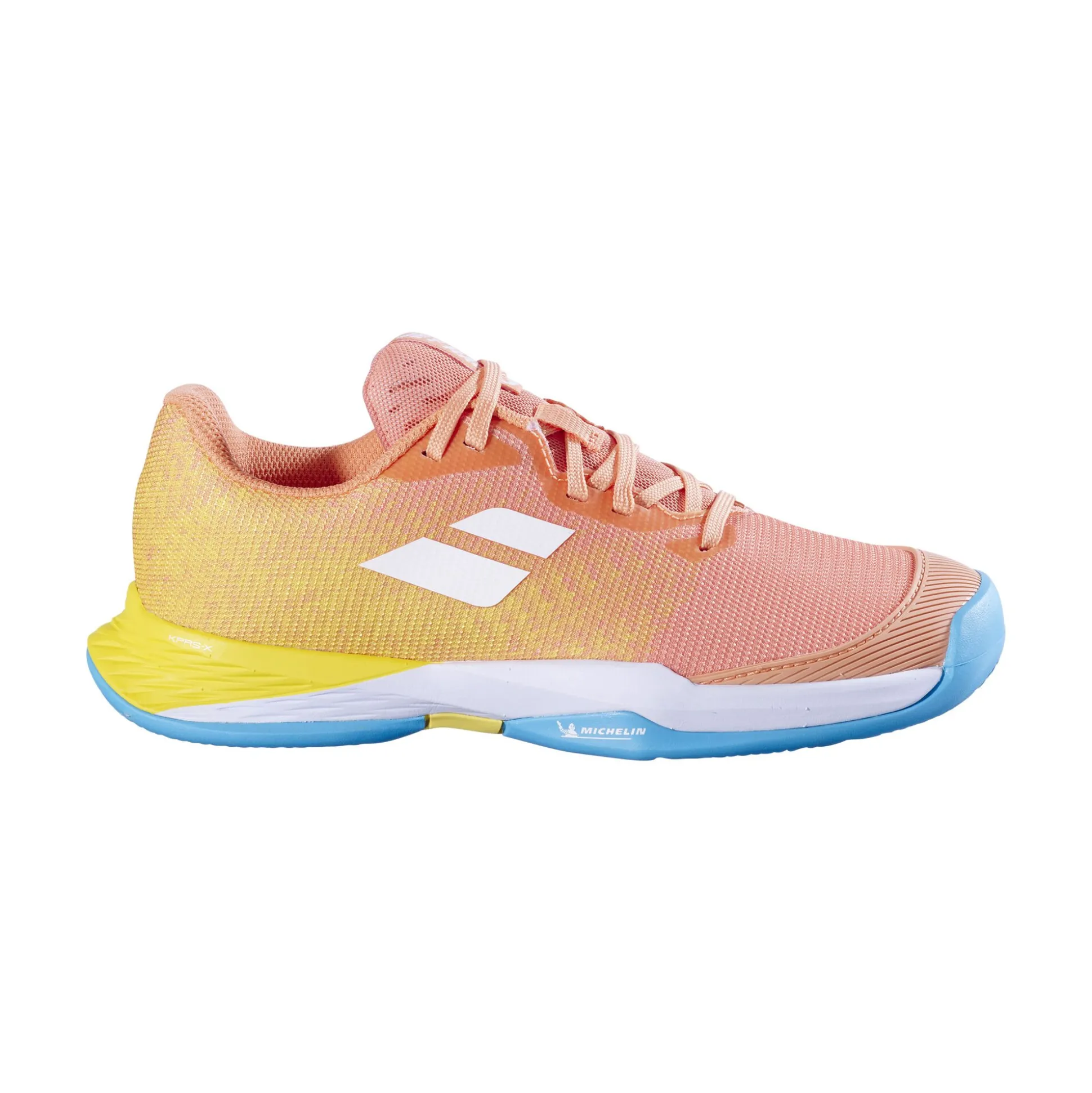 Clearance Jet Mach 3 CLAY Clay Court Shoe Kids - Apricot, Yellow Clay Court Shoes