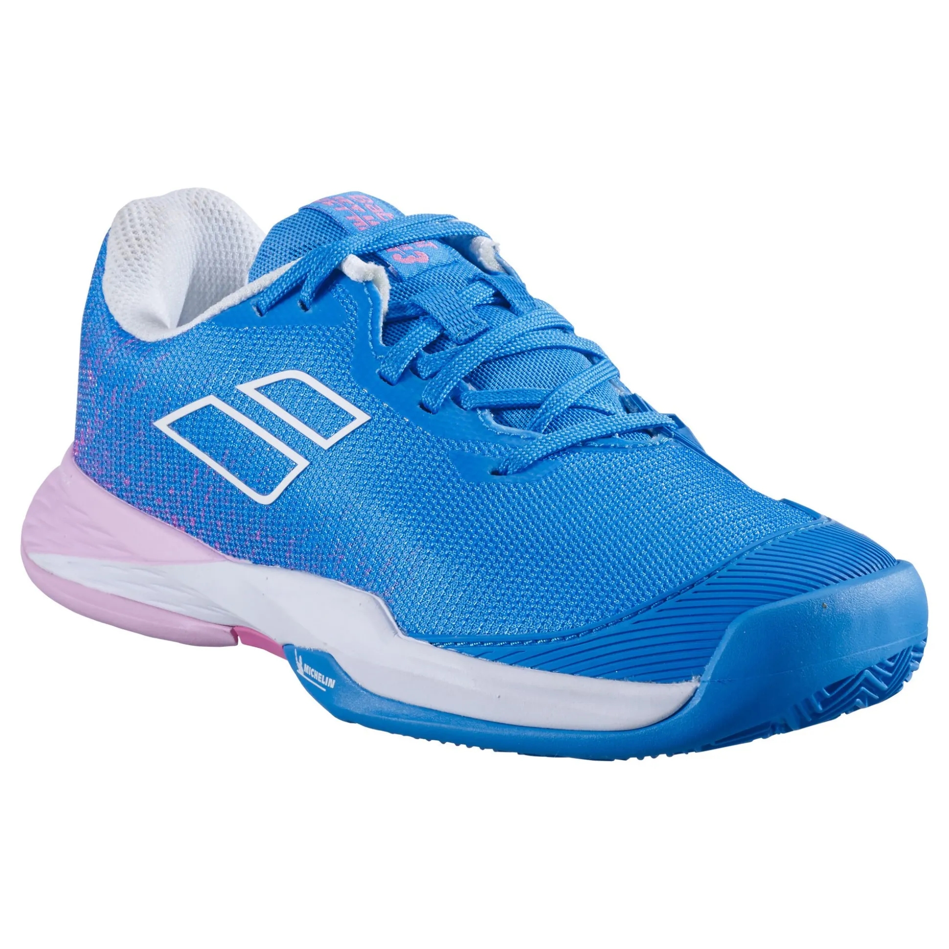 Cheap Jet Mach 3 Clay Court Shoe Kids - Blue, White Clay Court Shoes