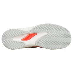 Best Sale Kaos Comp 2.0 Clay Court Shoe Women - White, Orange Clay Court Shoes