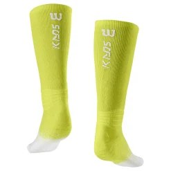 Store Kaos Crew Tennis Socks - Yellow, White Socks
