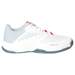 Clearance Kaos Devo Clay Court Shoe Women - White, Blue Clay Court Shoes