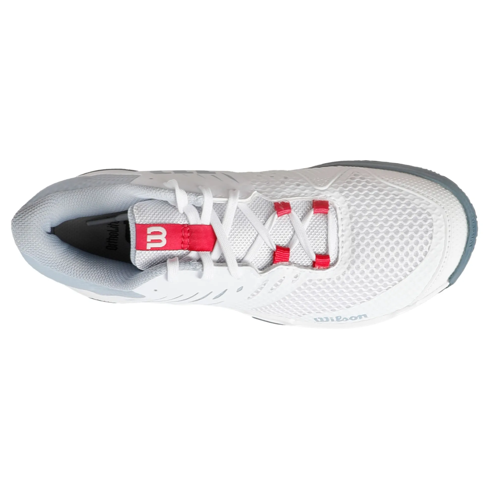 Clearance Kaos Devo Clay Court Shoe Women - White, Blue Clay Court Shoes