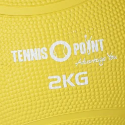 Shop 2kg Medicine Ball - Yellow, Black Coaching Equipment