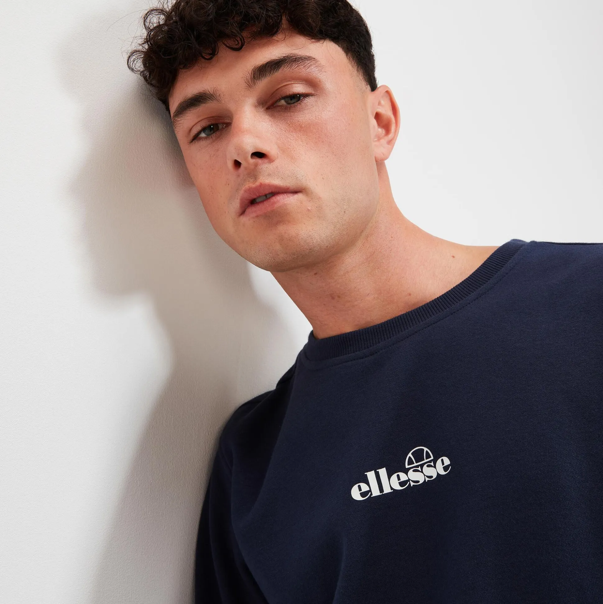 Online Kiamto Sweatshirt Men - Dark Blue Hoodies & Sweaters