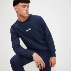 Online Kiamto Sweatshirt Men - Dark Blue Hoodies & Sweaters