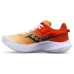 Best Kinvara 14 Neutral Running Shoe Women - White, Orange Running Shoes