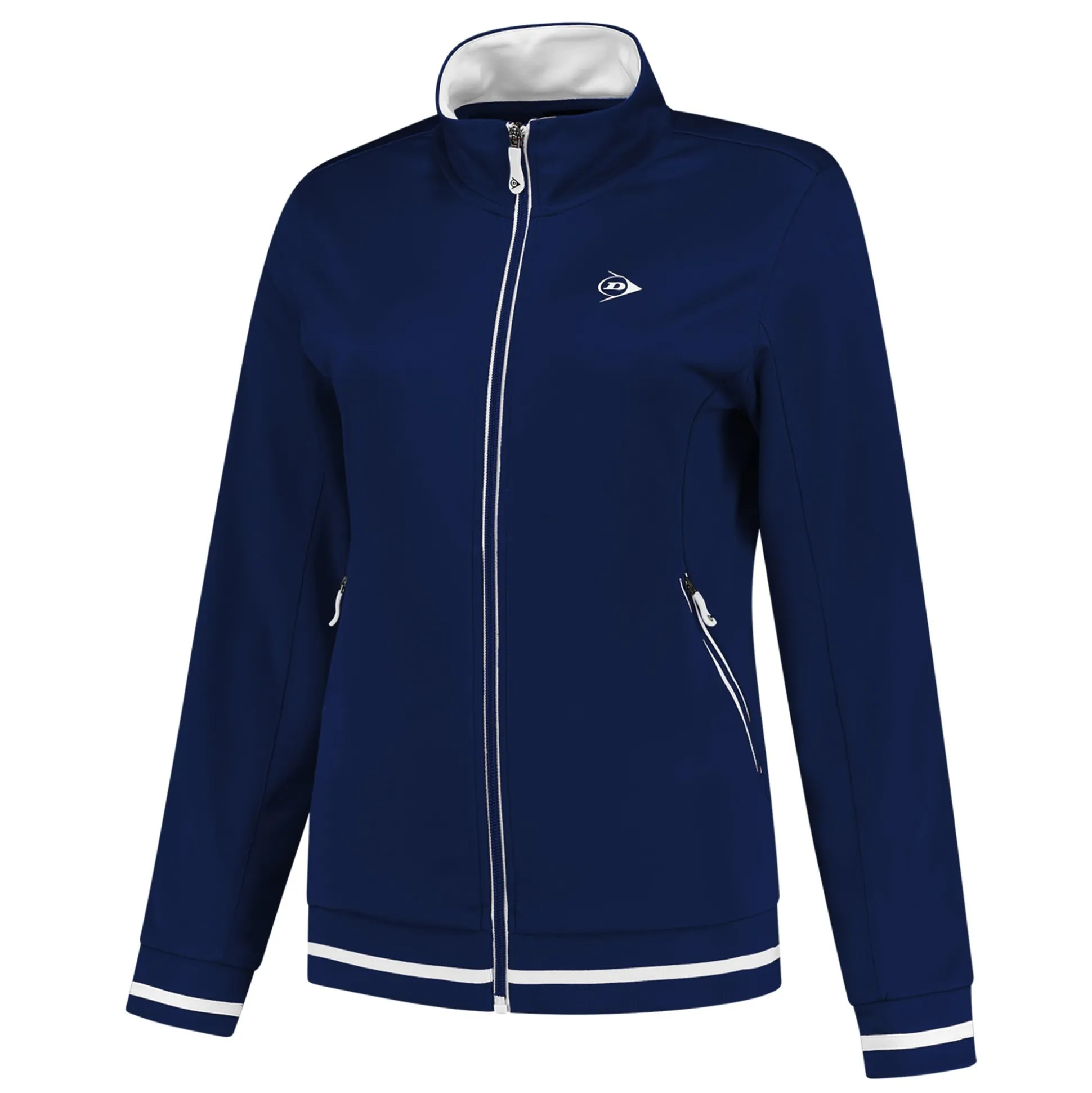 Fashion Knitted Jacket Training Jacket Girls - Dark Blue Jackets