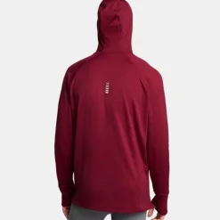 Flash Sale Launch Elite Coldweather Balaclava Hoody Men - Dark Red Hoodies & Sweaters|Running Clothing